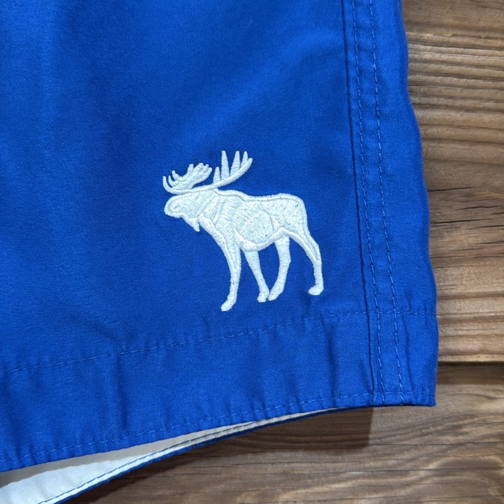 Abercrombie & Fitch Royal Blue Swim Trunks - Picture 2 of 7